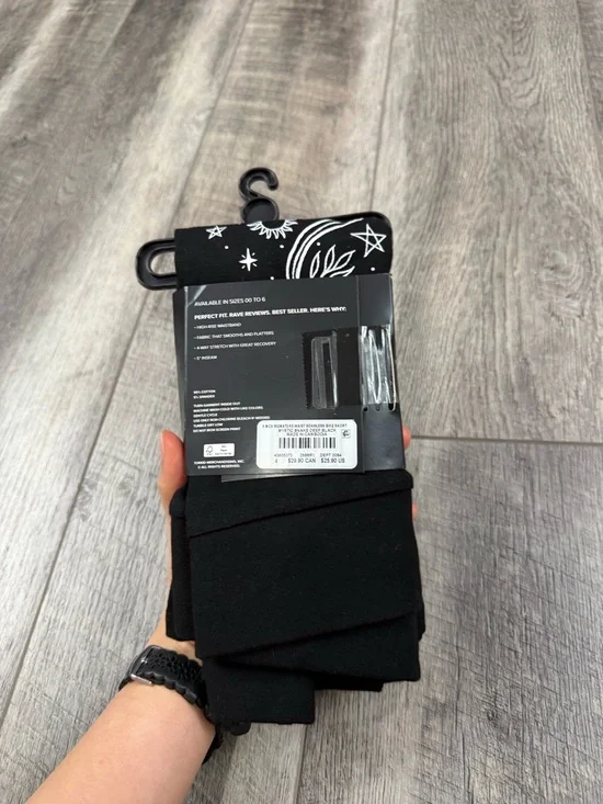 Torrid Black Snake Bike Shorts - Picture 4 of 5